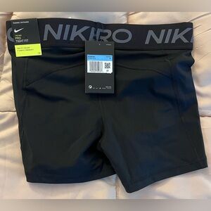 Women’s Nike Pro Black Compression Shorts